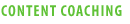 Content Coaching